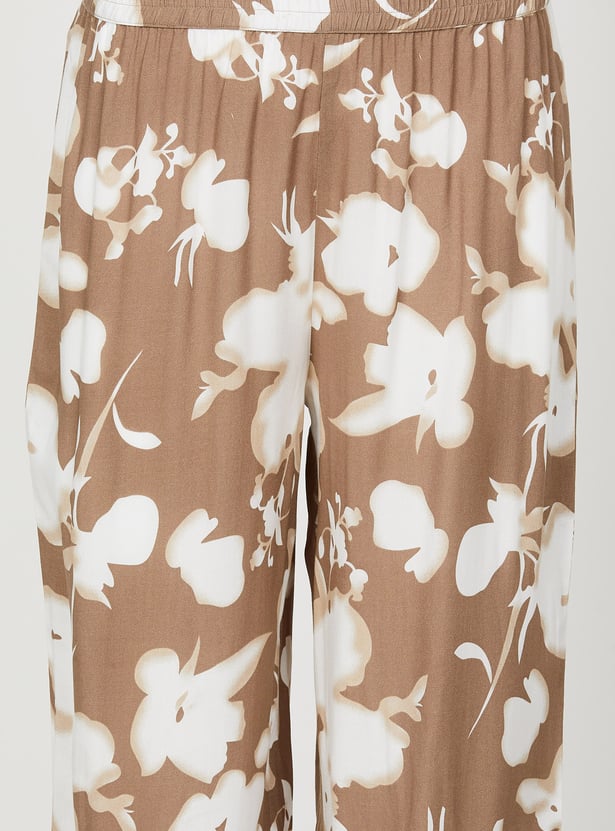 Women Floral Print A-line Kurta Set