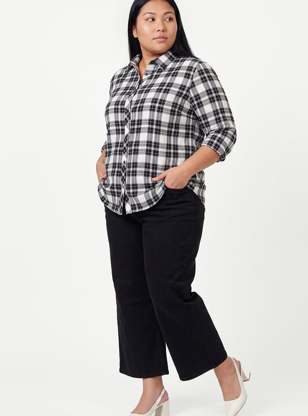 Women Checked Shirt