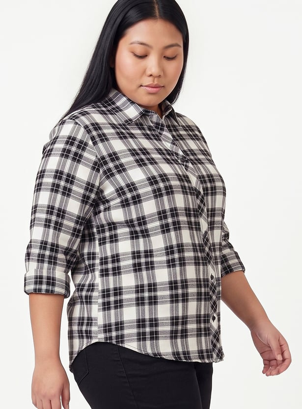 Women Checked Shirt