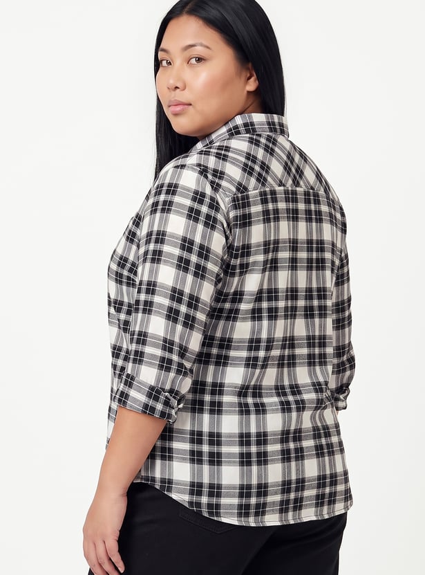Women Checked Shirt