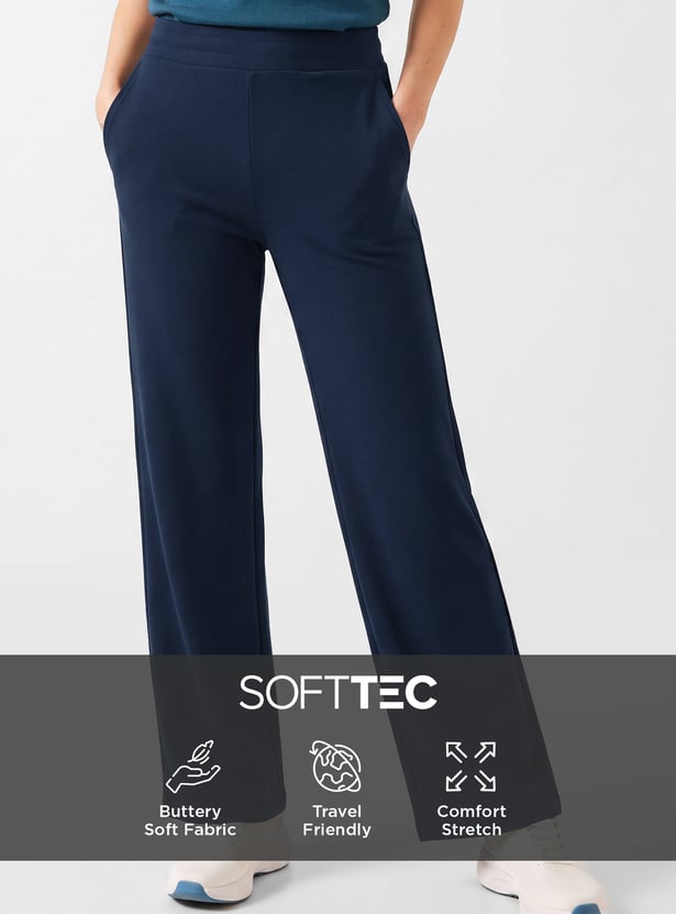 Women Solid Sports Track Pants