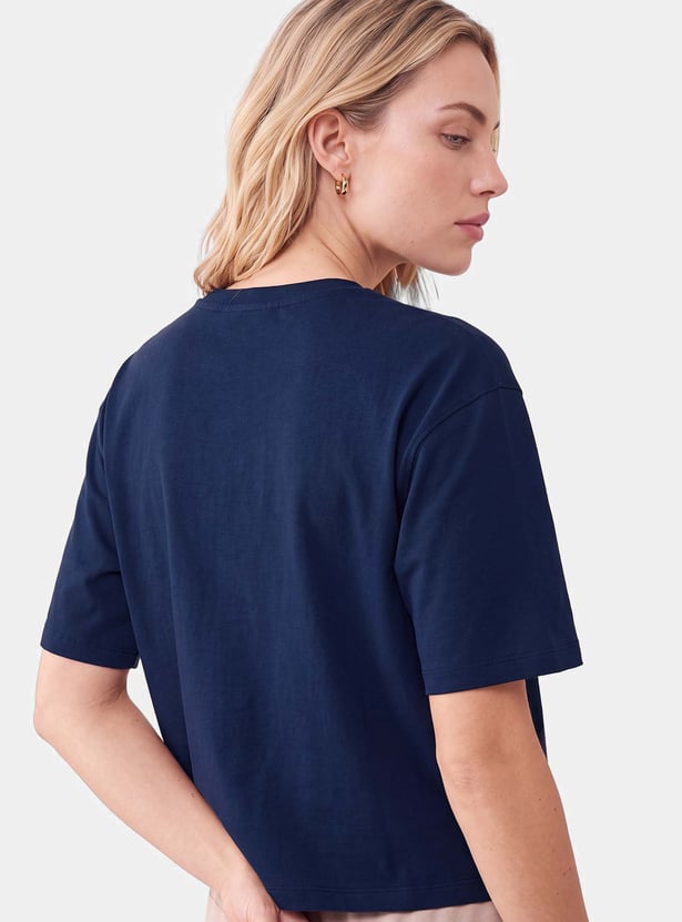 Women Solid Sports T-shirt