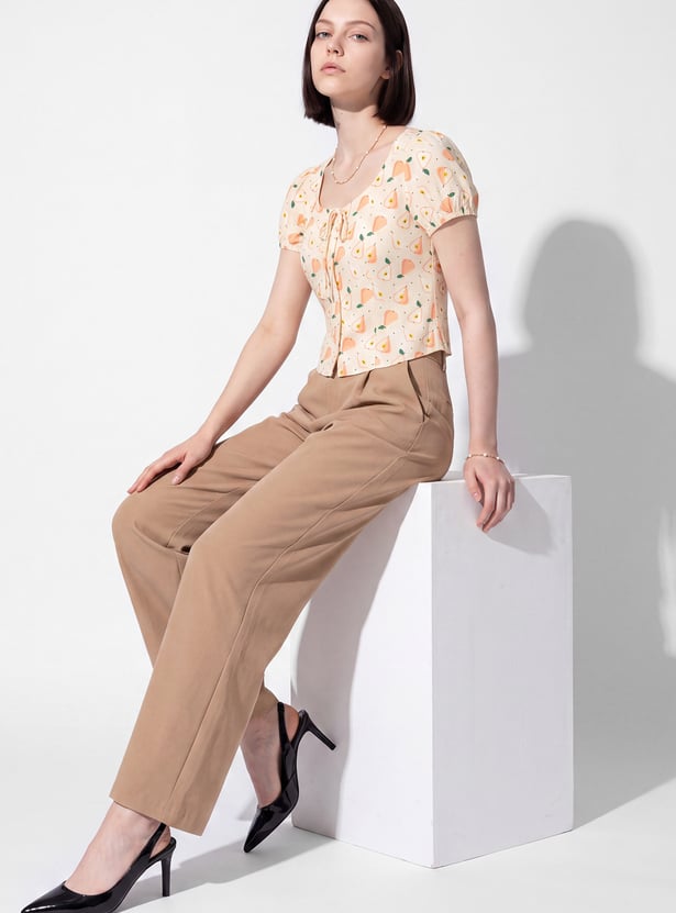 URB_N Women Printed Blouse