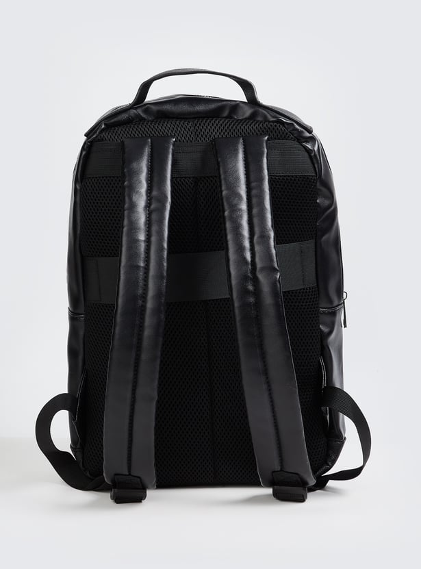 Men Solid Backpack