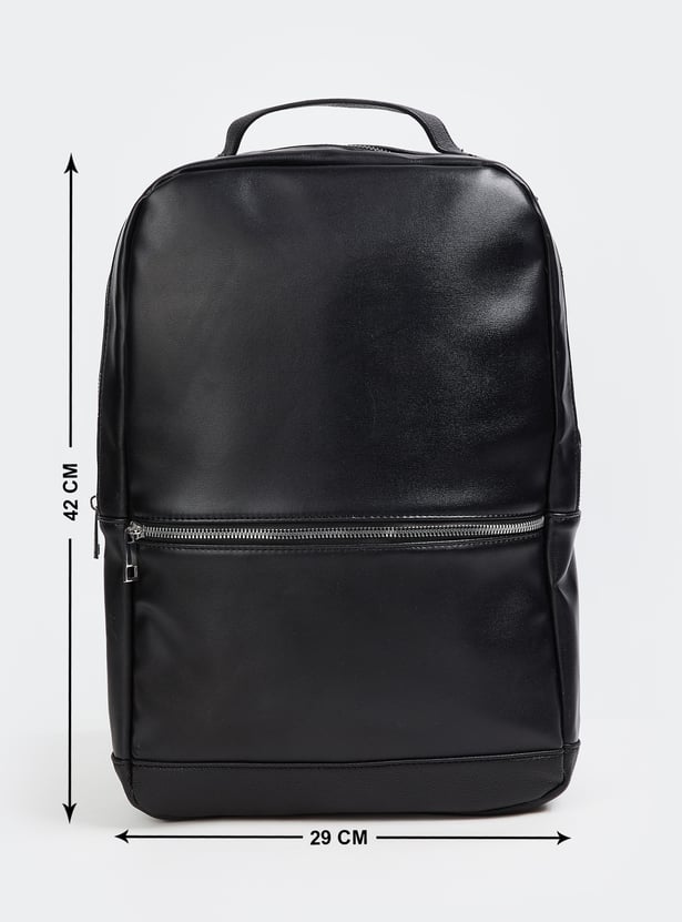 Men Solid Backpack
