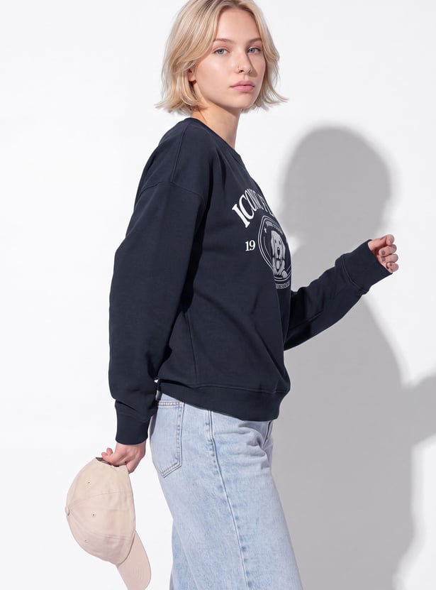 URB_N Women Printed Sweatshirt