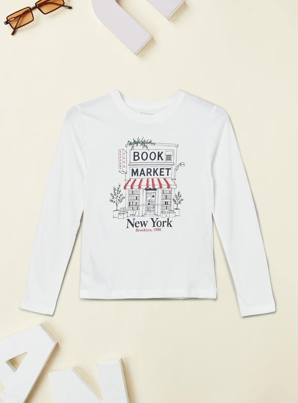 Girls Printed T-shirt