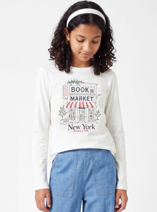 Girls Printed T-shirt