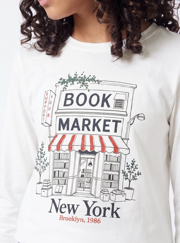 Girls Printed T-shirt