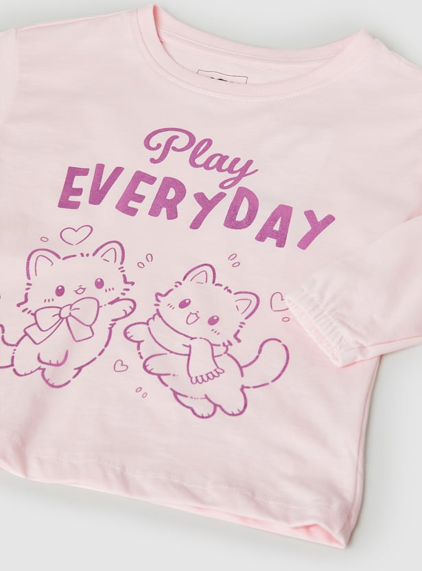 Girls Printed T-shirt
