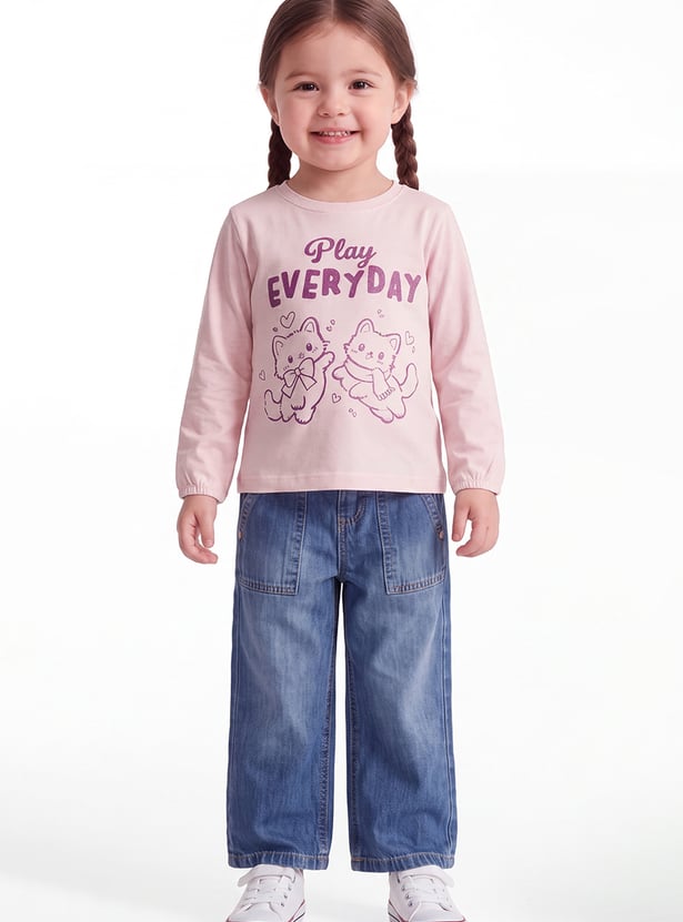 Girls Printed T-shirt