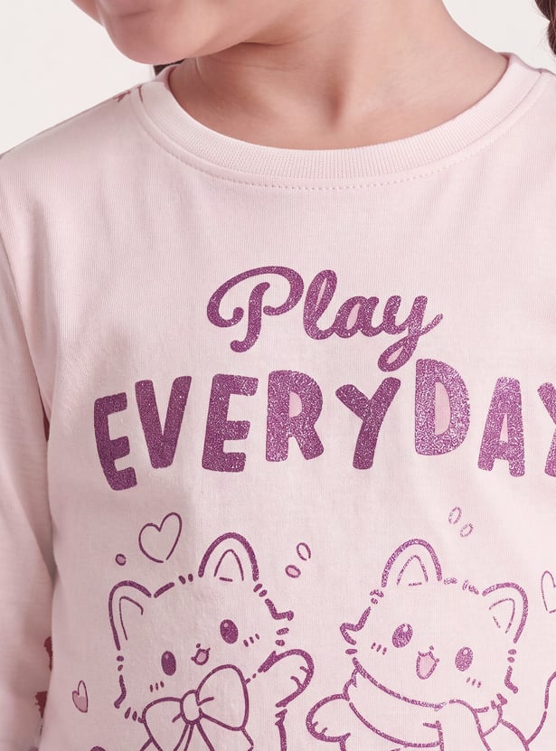 Girls Printed T-shirt