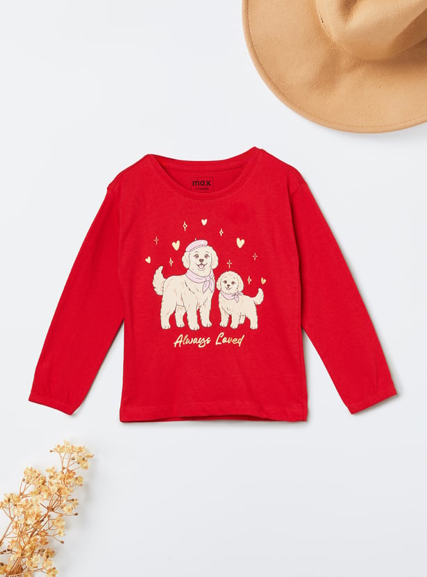 Girls Printed T-shirt