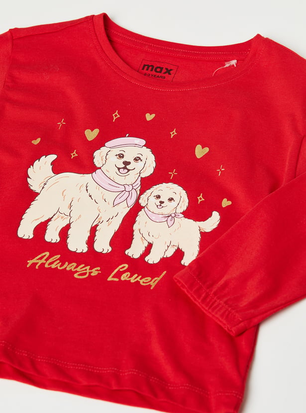 Girls Printed T-shirt