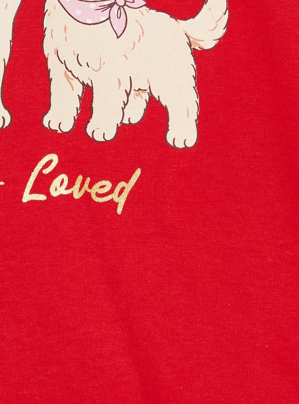 Girls Printed T-shirt