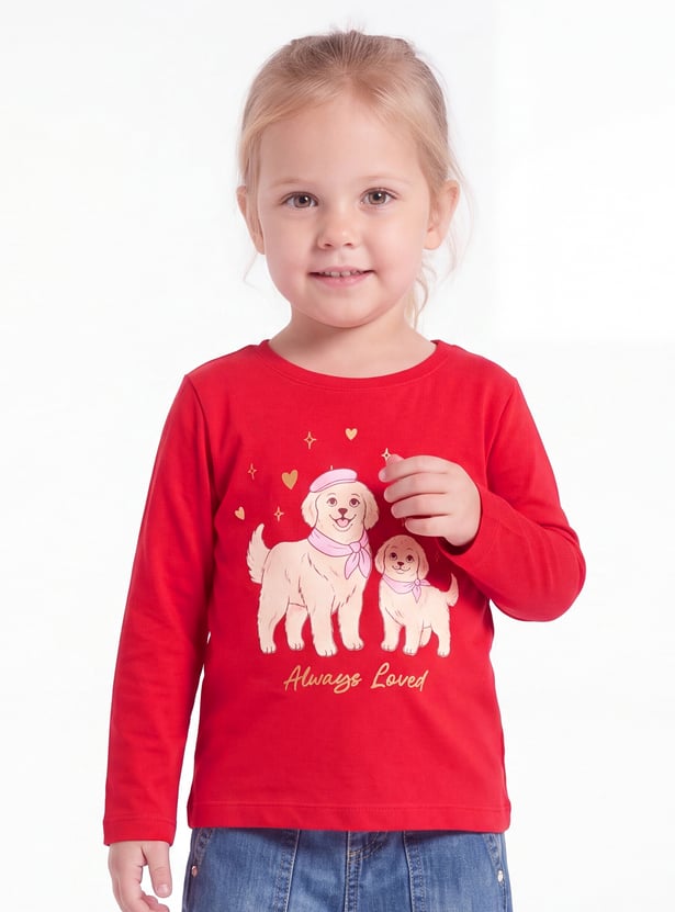 Girls Printed T-shirt