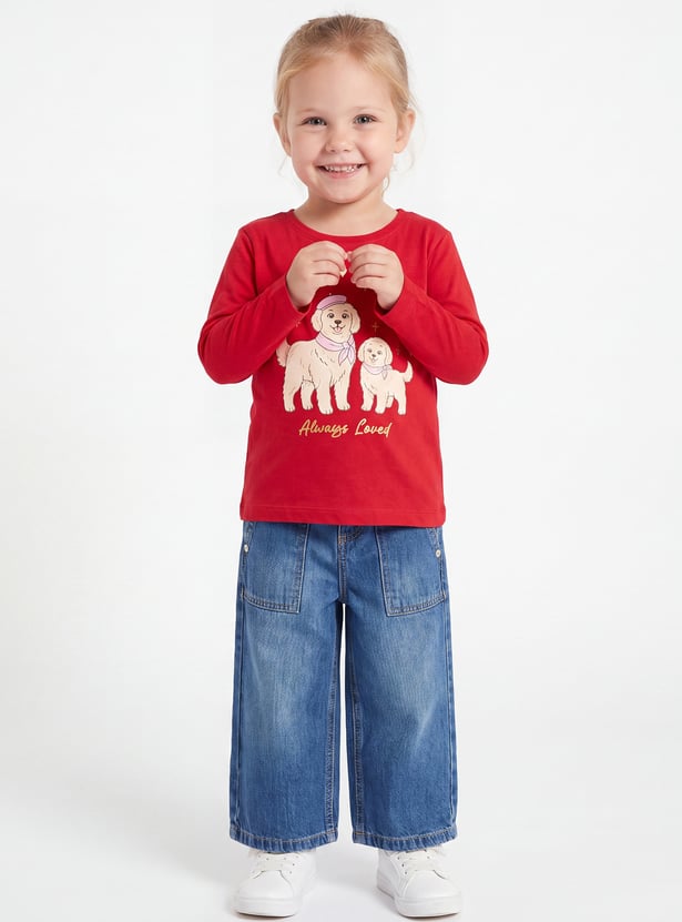 Girls Printed T-shirt