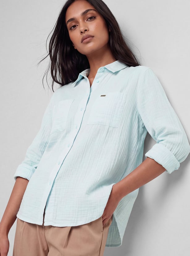 Women Solid Shirt