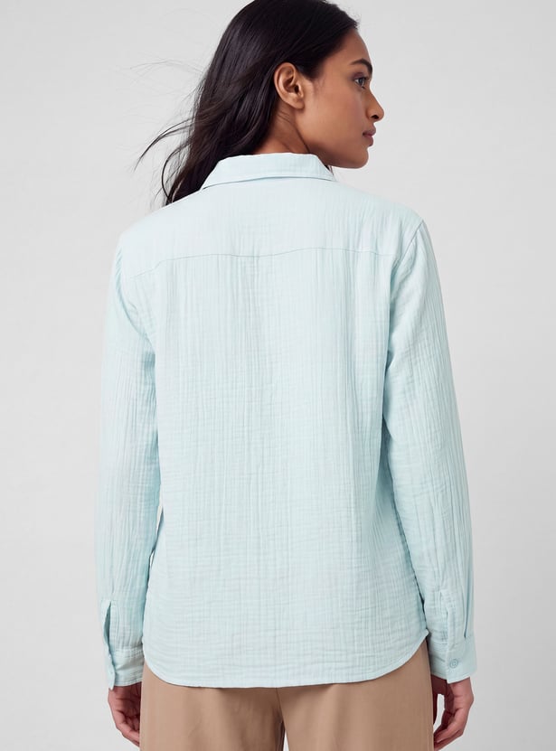 Women Solid Shirt