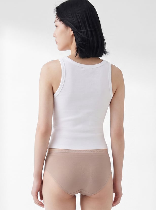 Women Solid Panties - Pack of 3
