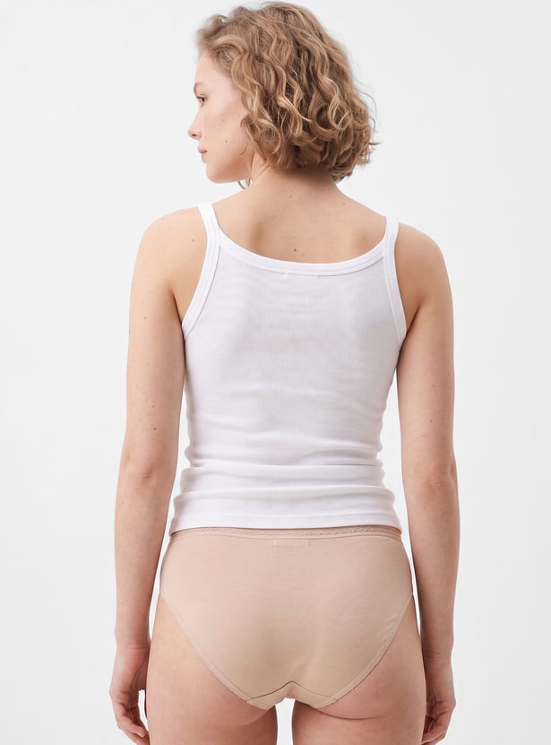 Women Solid Panties - Pack of 3