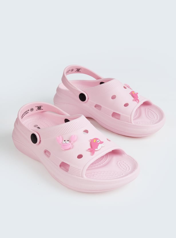 Girls Embellished Slingback Sandals