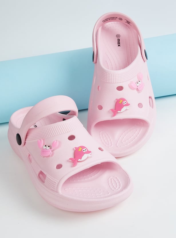 Girls Embellished Slingback Sandals