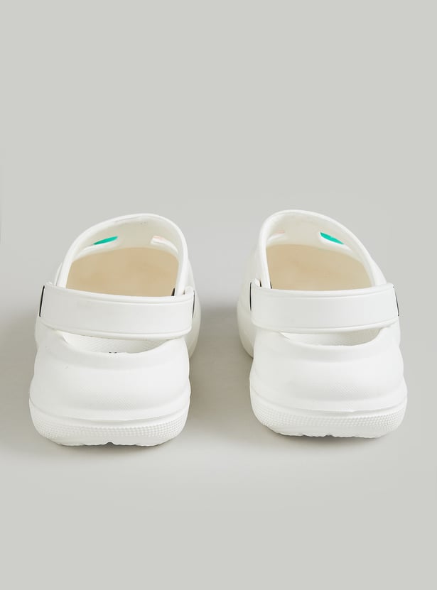 Girls Solid Clogs with Charms