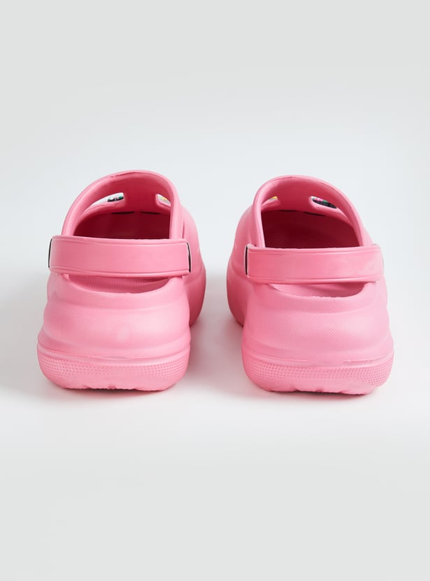 Girls Applique Clogs