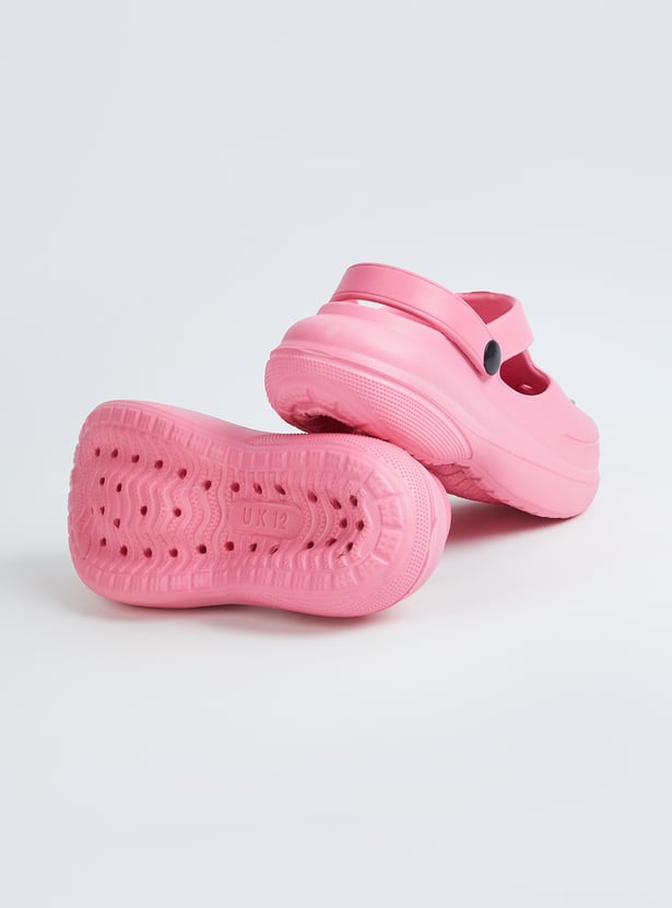 Girls Applique Clogs