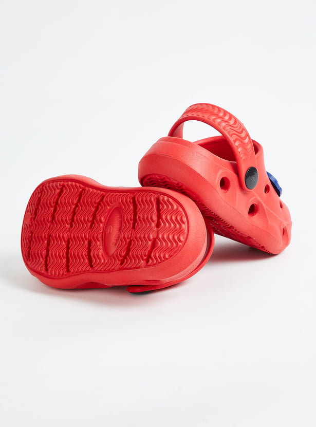 Boys Captain America Clogs with Charms