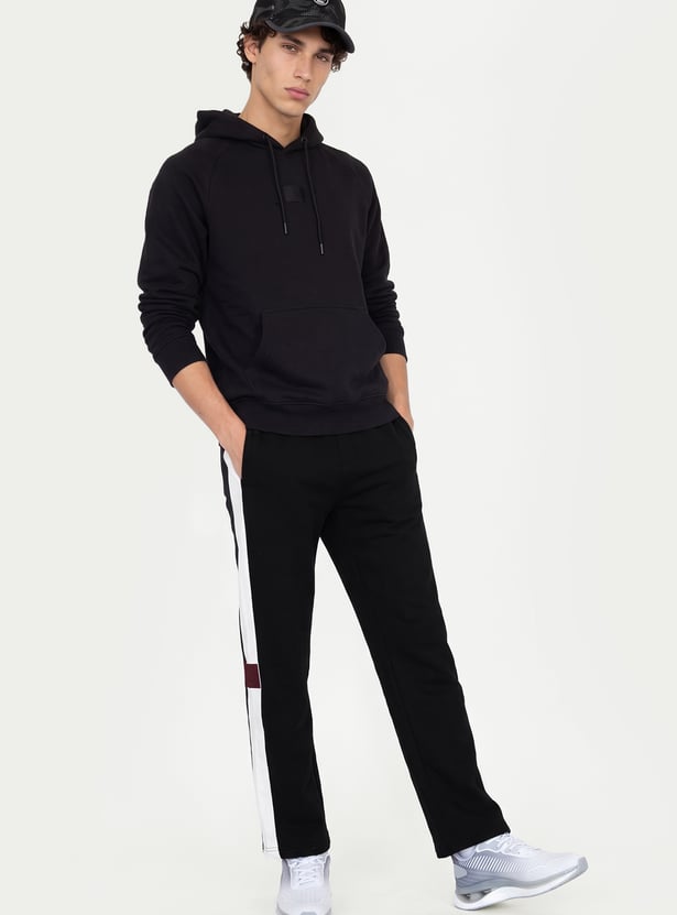 Men Colourblock Track Pants