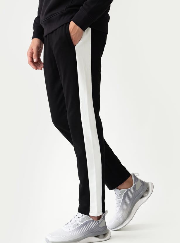 Men Colourblock Track Pants