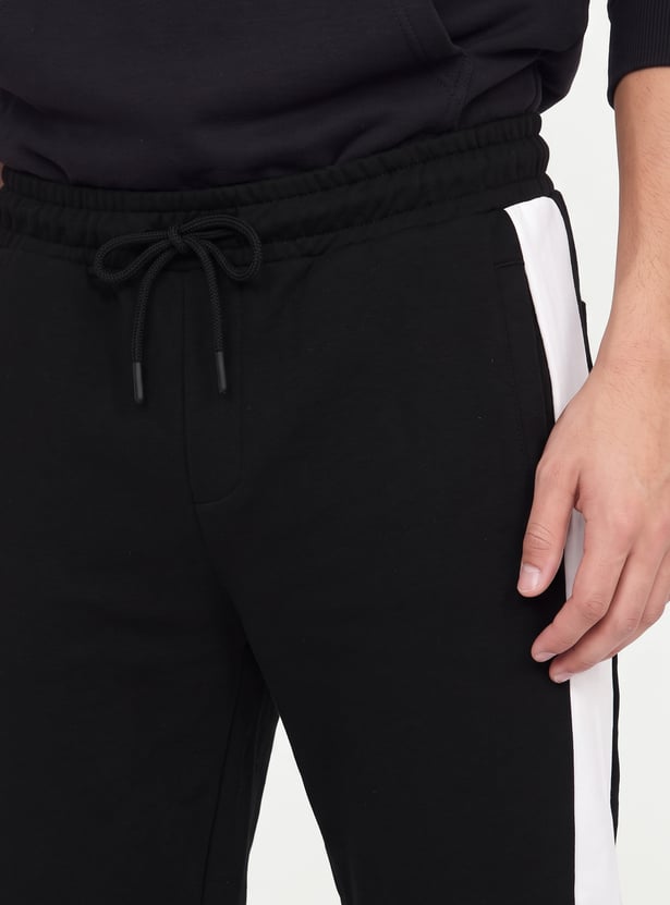 Men Colourblock Track Pants