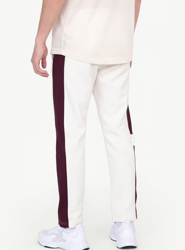 Men Colourblock Track Pants