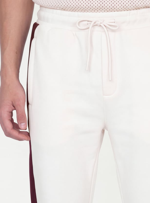 Men Colourblock Track Pants