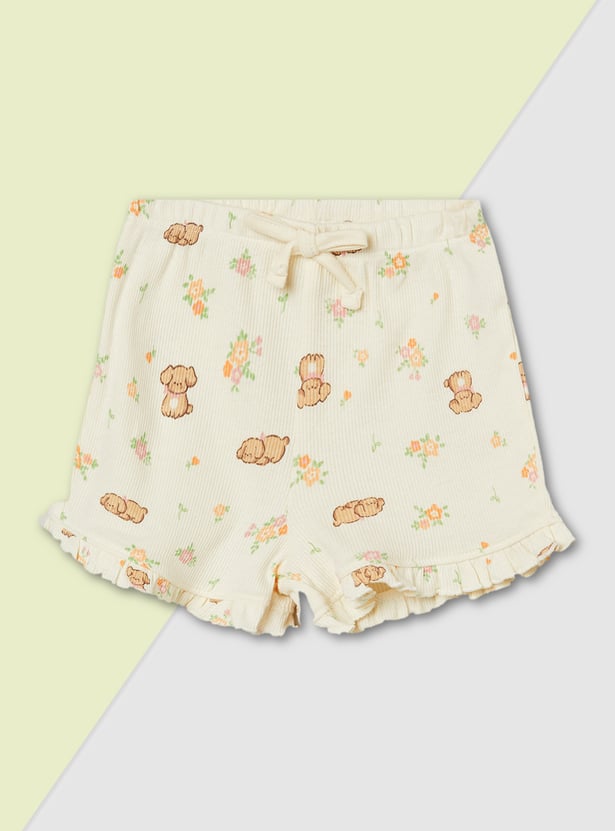 Girls Assorted Shorts - Pack of 2