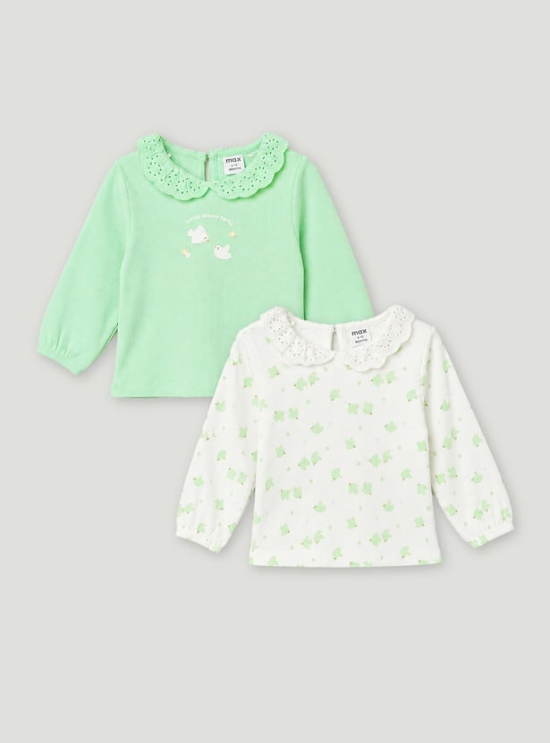 Girls Assorted Tops - Pack of 2