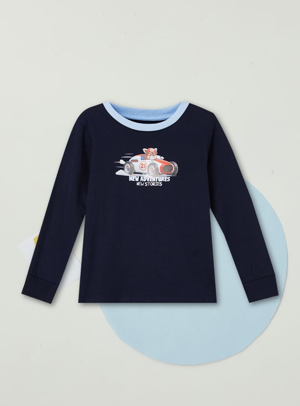 Boys Graphic Print T-shirt