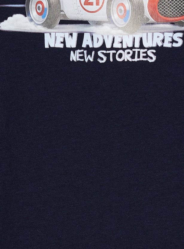 Boys Graphic Print T-shirt