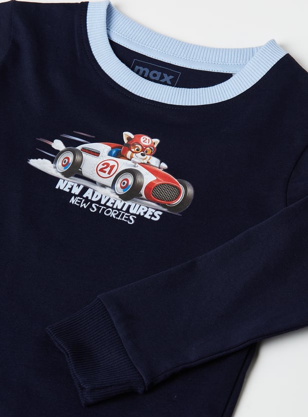 Boys Graphic Print T-shirt