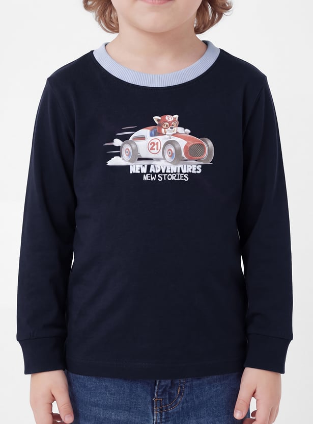 Boys Graphic Print T-shirt