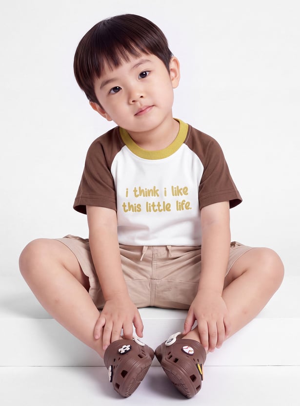 Boys Colourblock T-shirt