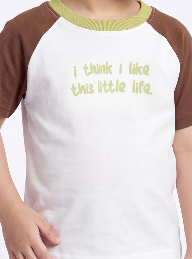 Boys Colourblock T-shirt