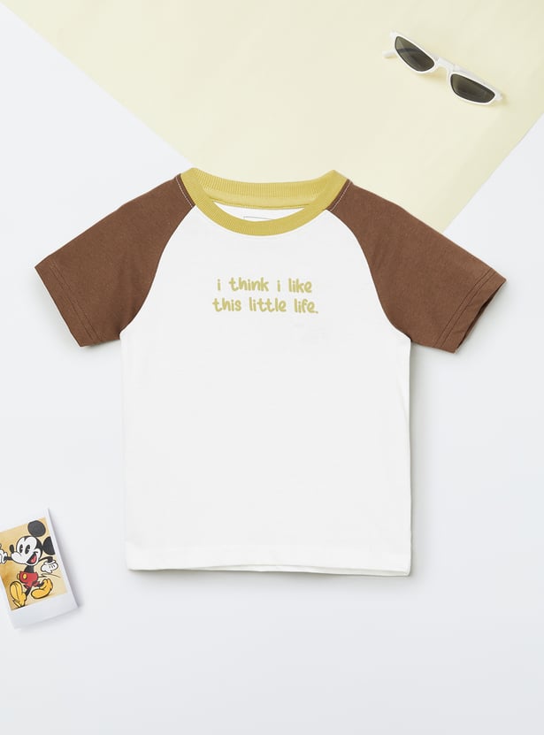Boys Colourblock T-shirt