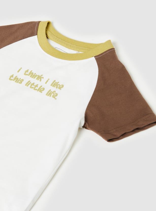Boys Colourblock T-shirt