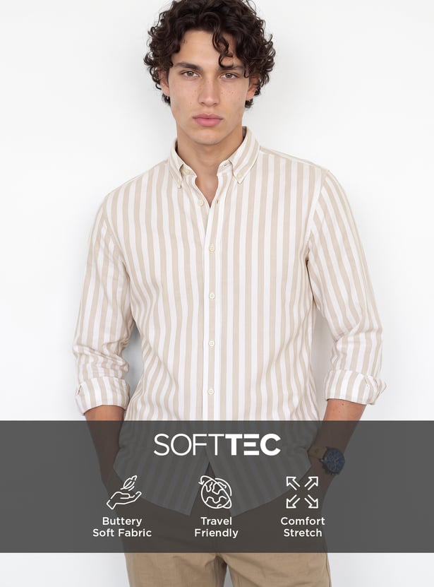 Men Striped Regular Fit Shirt