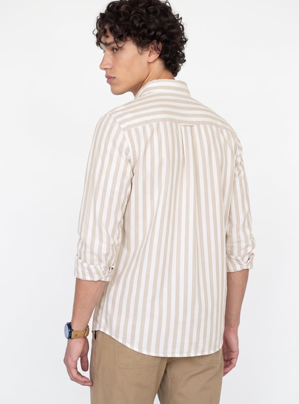 Men Striped Regular Fit Shirt