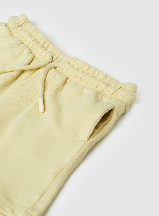 Boys Graphic Appliqued Shorts Set