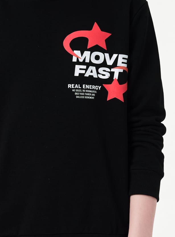 Boys Printed Hoodie